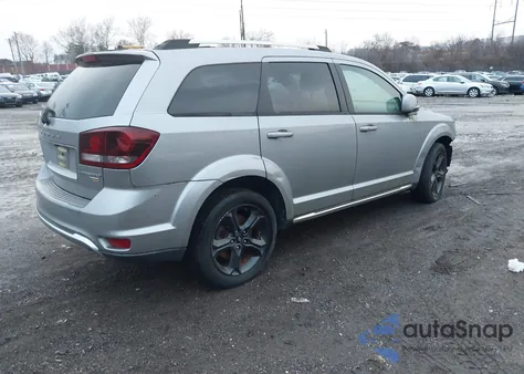 2018 Dodge Journey Crossroad from USA, damaged, VIN 3C4PDCGG9JT374831